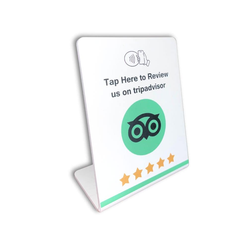 TripAdvisor NFC-Aufsteller