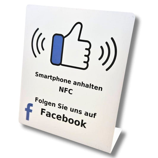 Facebook NFC Aufsteller